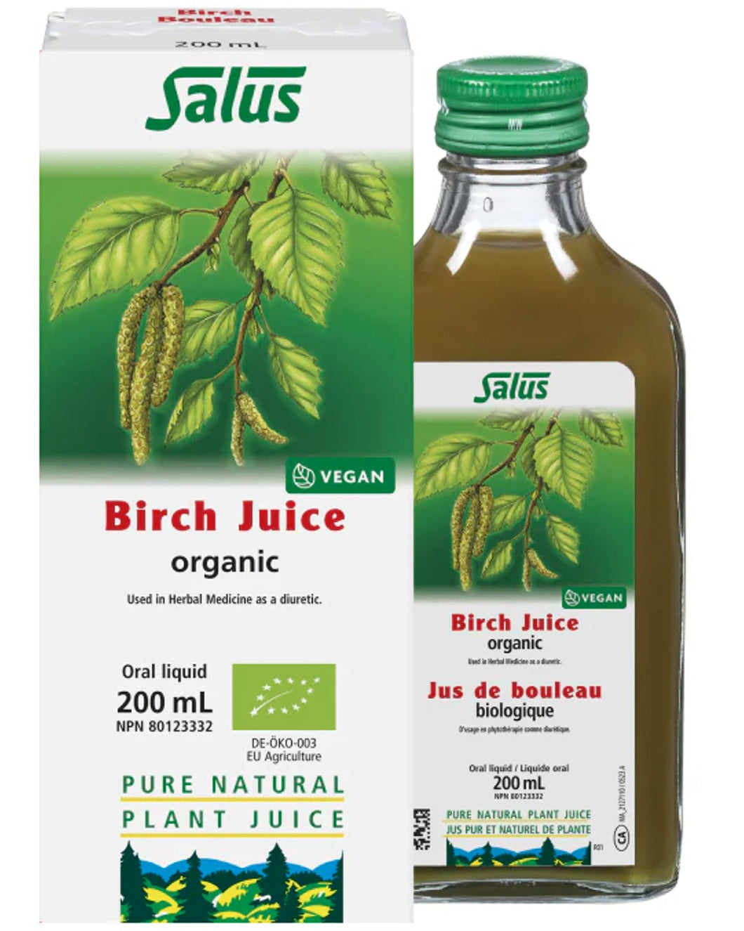 SALUS Birch Fresh Plant Juice (200 ml)