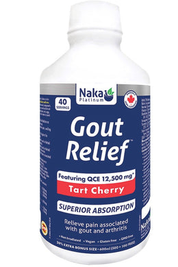 NAKA Platinum Gout Relief (Tart Cherry Combo Formula - 600 ml)