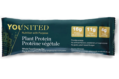 YOUNITED Plant Protein Snack Bar (Chocolate - 60g x 12)