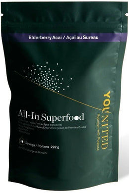 YOUNITED All-In-Superfood (Organic - Elderberry Acai - 292 g)