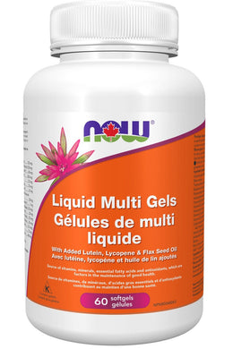 NOW Liquid Multi Gels (with Flax Oil 60 softgels)