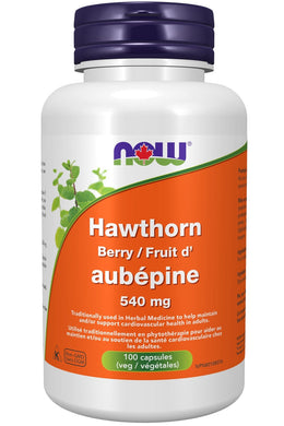 NOW Hawthorn Berry (550 mg - 100 vcaps)