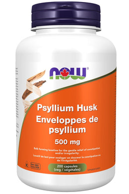 NOW Psyllium Husk (500 mg - 500 caps)