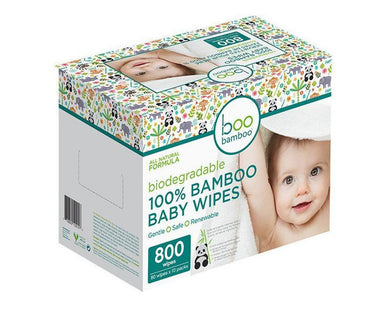 BOO BAMBOO Baby Boo Wipes (Box - 800 Ct)