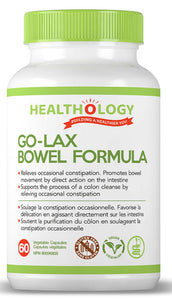 HEALTHOLOGY Go Lax Bowel Formula (60 veg caps)