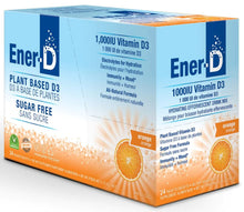 Load image into Gallery viewer, ENER-D Sugar Free Orange (24 Packets)