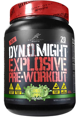 CONFIDENT SPORTS Dynomight (Green Apple Ranch - 420 g)