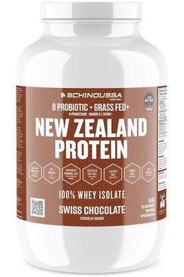 SCHINOUSSA NZ Whey Isolate + Probiotics (Swiss Chocolate - 910 gr)