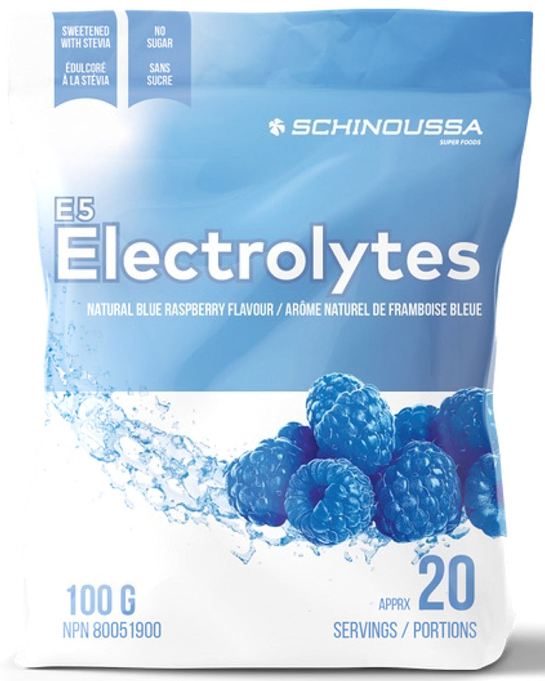 SCHINOUSSA Electrolyte Blue Raspberry (100 g)