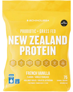 SCHINOUSSA NZ Whey Isolate + Probiotics (Vanilla - 2.3 kgr)