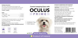 Oculus Prime | Natural Tear Stain Remover For Dogs