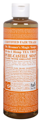 DR BRONNER'S Pure Castile Soap (Tea Tree - 473 ml)