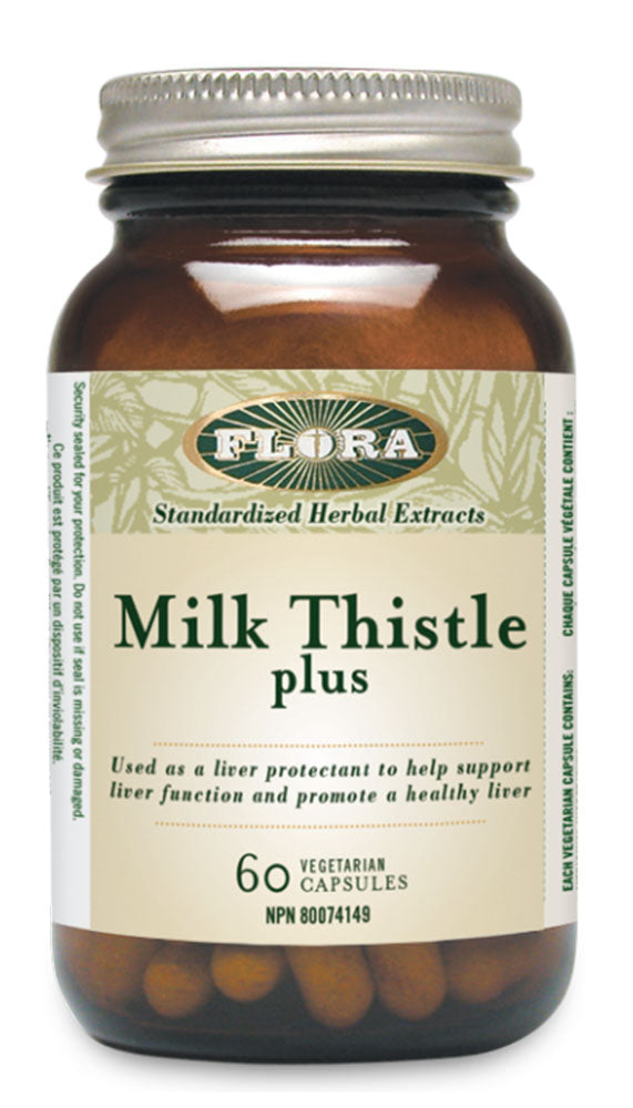 FLORA Milk Thistle Plus (60 caps)