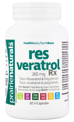 PRAIRIE NATURALS Resveratrol RX (60 veg caps)