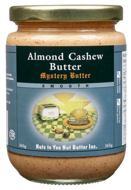 NUTS TO YOU Almond Cashew Butter Mystery (Smooth - 365 gr)