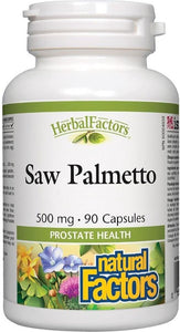 HERBAL FACTORS Saw Palmetto (500 mg - 90 caps)