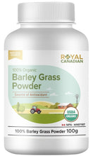 Load image into Gallery viewer, ROYAL CANADIAN Barley Grass Powder (100 gr)