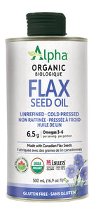 ALPHA Organic Flaxseed Oil (500 ml)