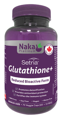 NAKA Platinum Setria Glutathione (75 caps)