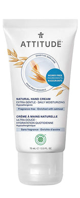 ATTITUDE Hand Cream - Fragrance Free