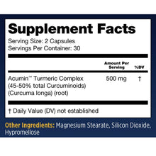 Load image into Gallery viewer, DR. D’S Ultra Bio Tumeric (60 v-caps)