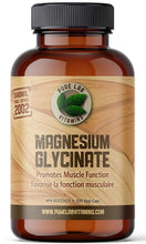 Load image into Gallery viewer, PURE LAB Magnesium Glycinate (300 veg caps)