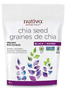 NUTIVA Organic Chia Seeds (400 gr)