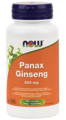 NOW Panax Ginseng (500 mg - 100 caps )