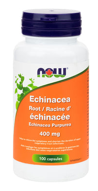 NOW Echinacea Root (400 mg - 100 veg caps)