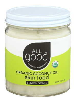 ALL GOOD Lemongrass Coconut Oil Skin Food (222 ml)
