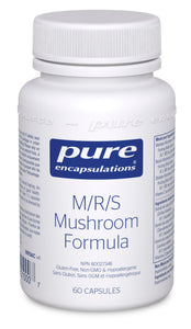 PURE ENCAPSULATIONS M/R/S Mushroom Formula (60 veg caps)