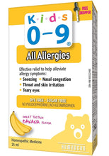 Load image into Gallery viewer, HOMEOCAN Kids 0-9 Allergy (25 ml)