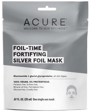 ACURE Fortifying Silver Mask Tray (Box of 12 Units)
