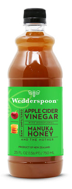 Wedderspoon Apple Cider Vinegar w Manuka Honey
