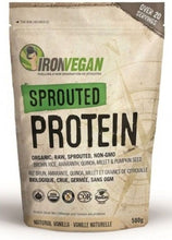 Load image into Gallery viewer, IRON VEGAN Sprouted Protein (Vanilla - 500 gr)