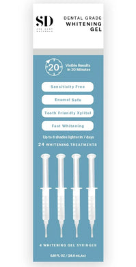 SD NATURALS Dental Grade Whitening Gel - 4 SY Refill Kit