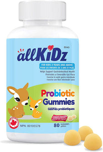 ALLKIDZ NATURALS Probiotic Gummies (80 Count)