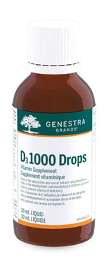 GENESTRA D3 1000 Drops (30 mL)