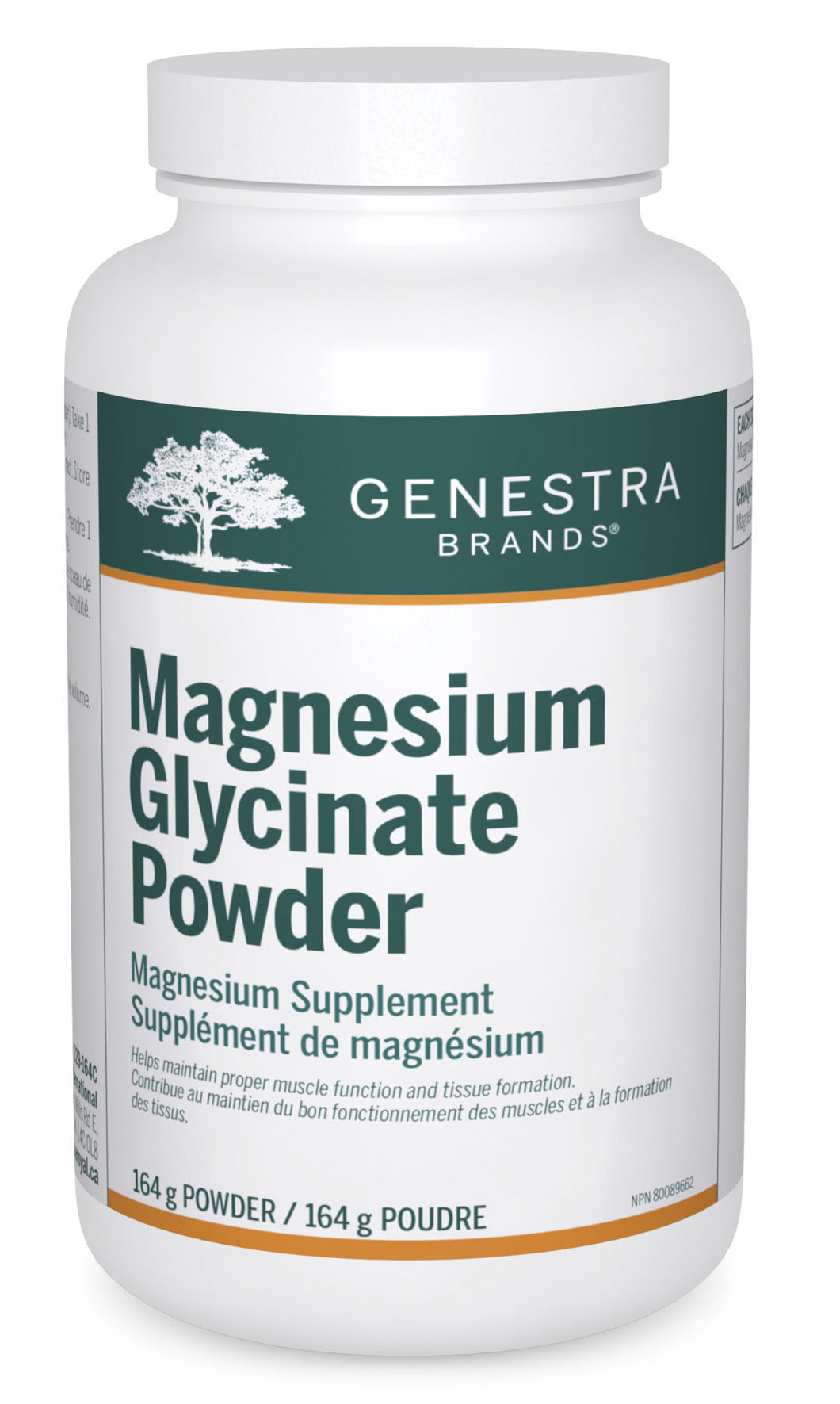GENESTRA Magnesium Glycinate Powder (164 g)