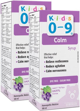 HOMEOCAN Kids 0-9 Calm (Grape - 100 ml) 2-Pack