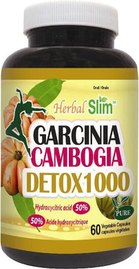 HERBAL SLIM Garcinia Cambogia Detox 1000 ( 60 caps )